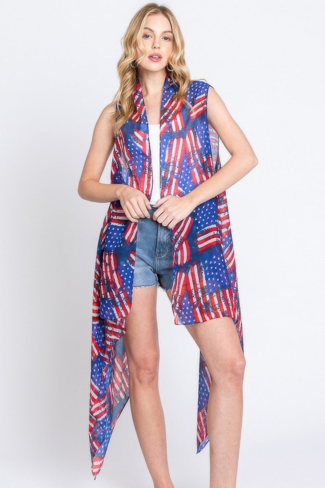 American Flag Vest 
