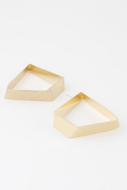 Abstract Straight Shape Earrings 