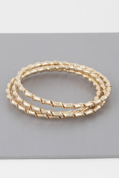 Bamboo Twist Bracelet 