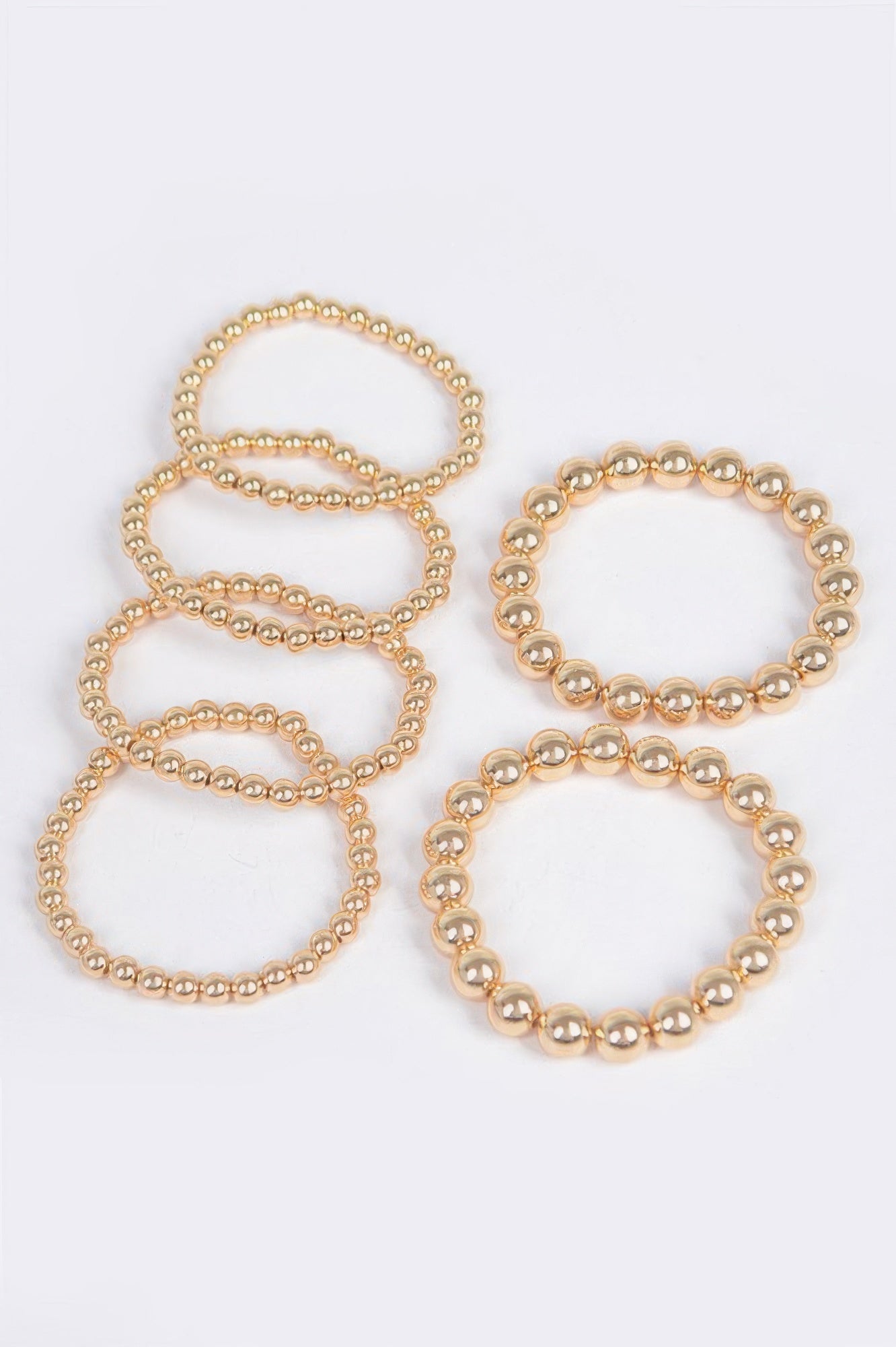 Multi Ccb Ball Stretch Bracelet 