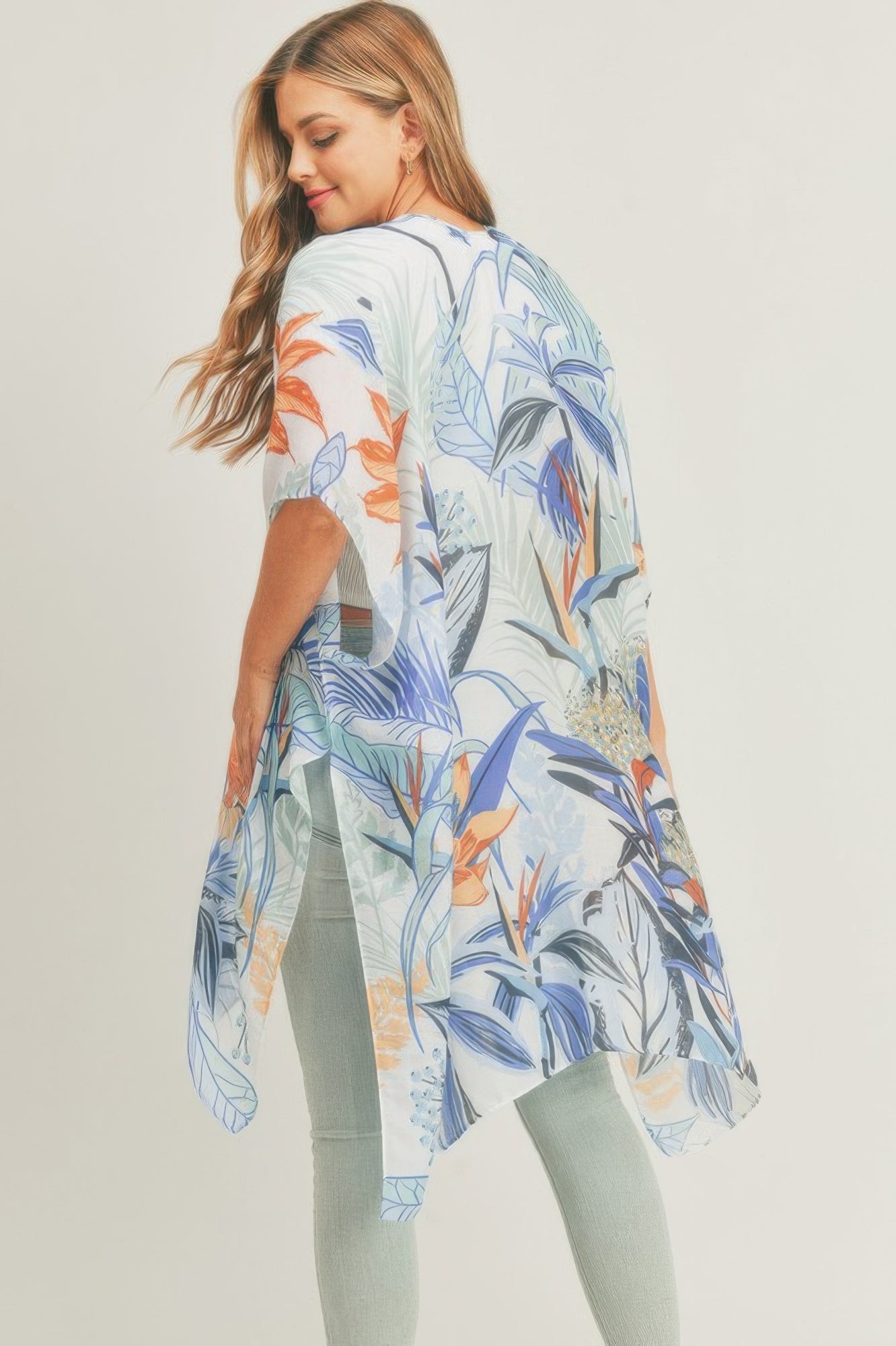 Forest Print Kimono 