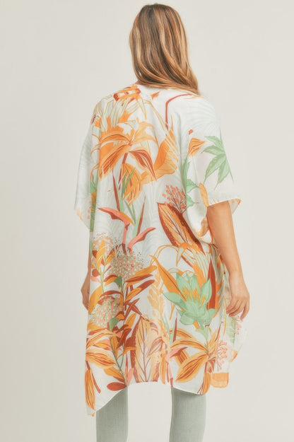 Forest Print Kimono 