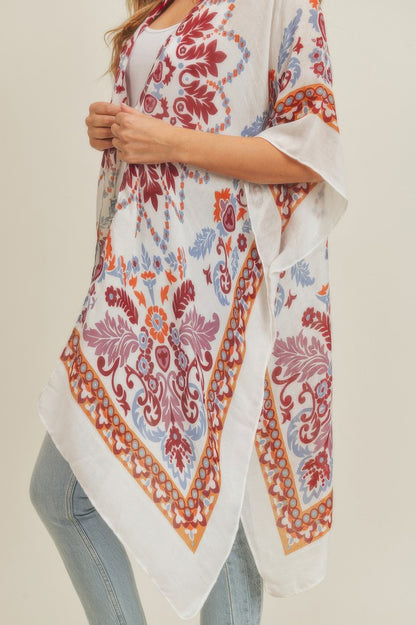 Bohemian Print Kimono 