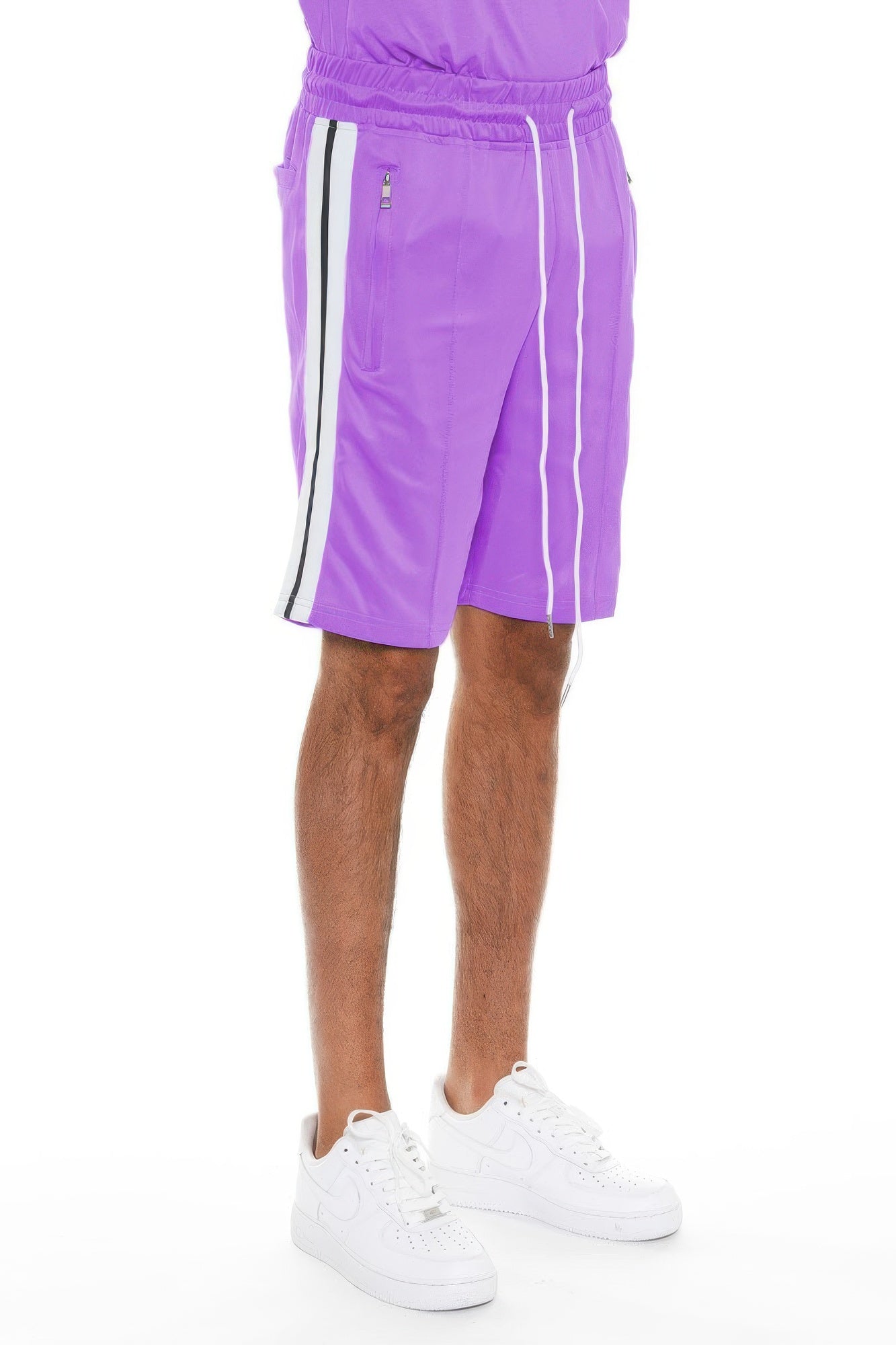 Striped Tape  Shorts 