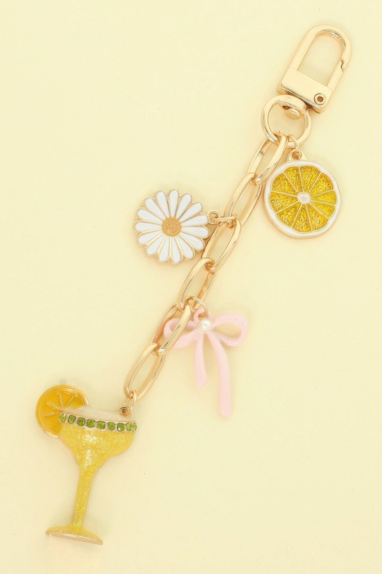 Party Theme Bag Charm Keychain