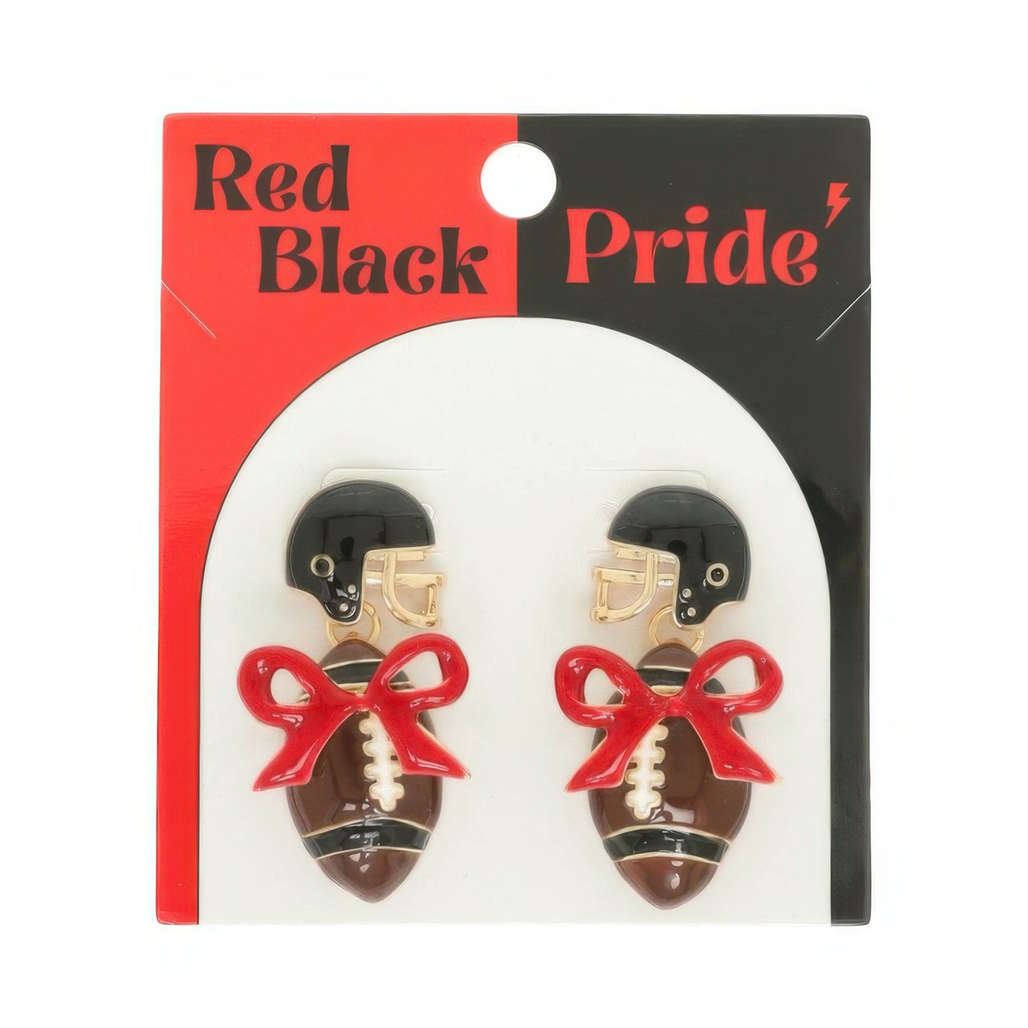 Gameday Football Helmet Earrings