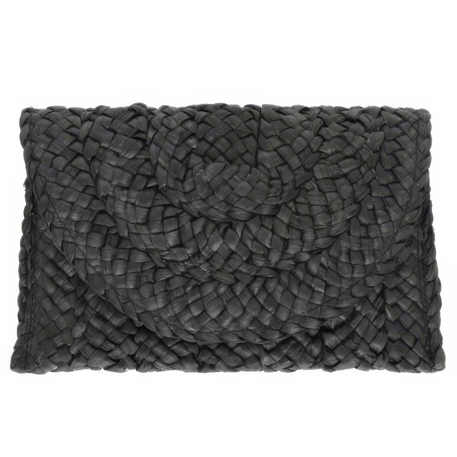 Straw Woven Raffia Clutch Handbag