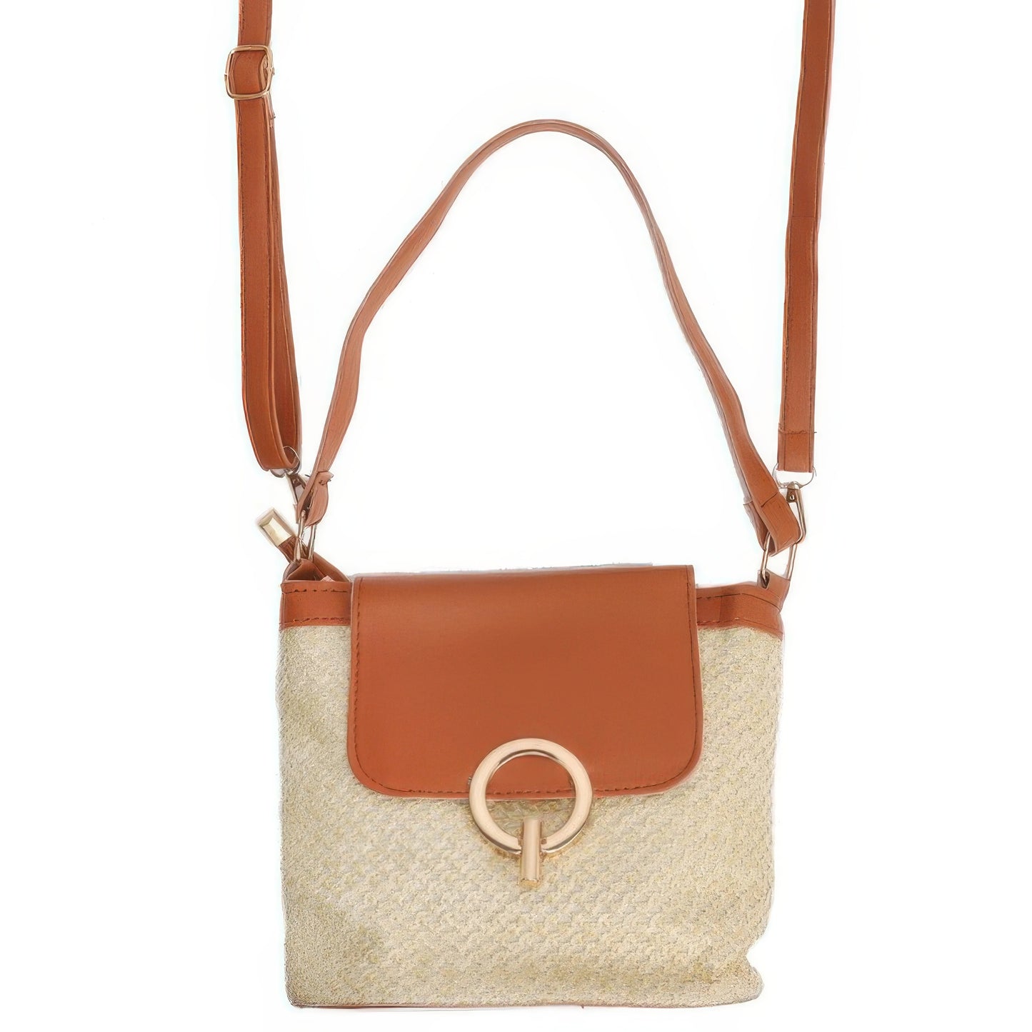 Straw Woven Crossbody Bag