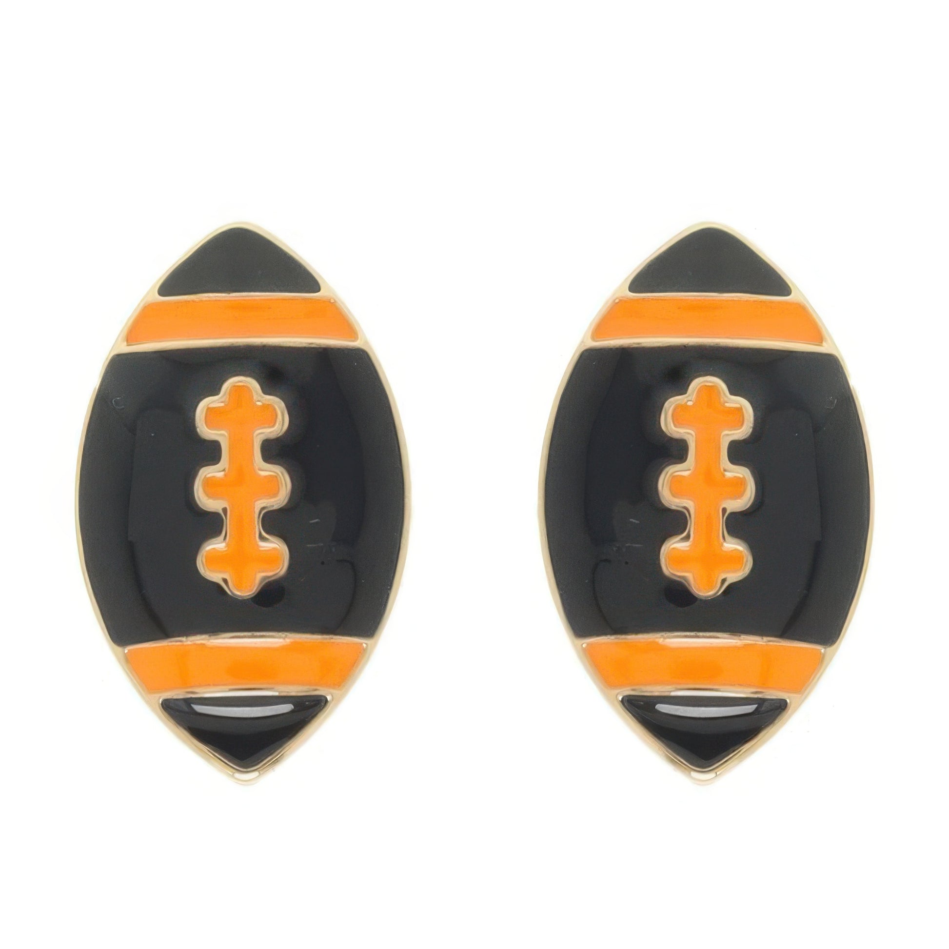 Gameday Football Ball Post Earring