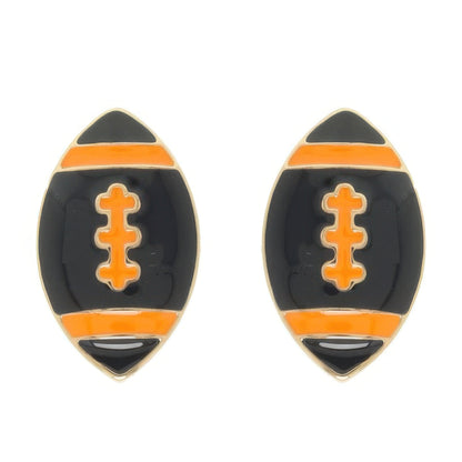 Gameday Football Ball Post Earring