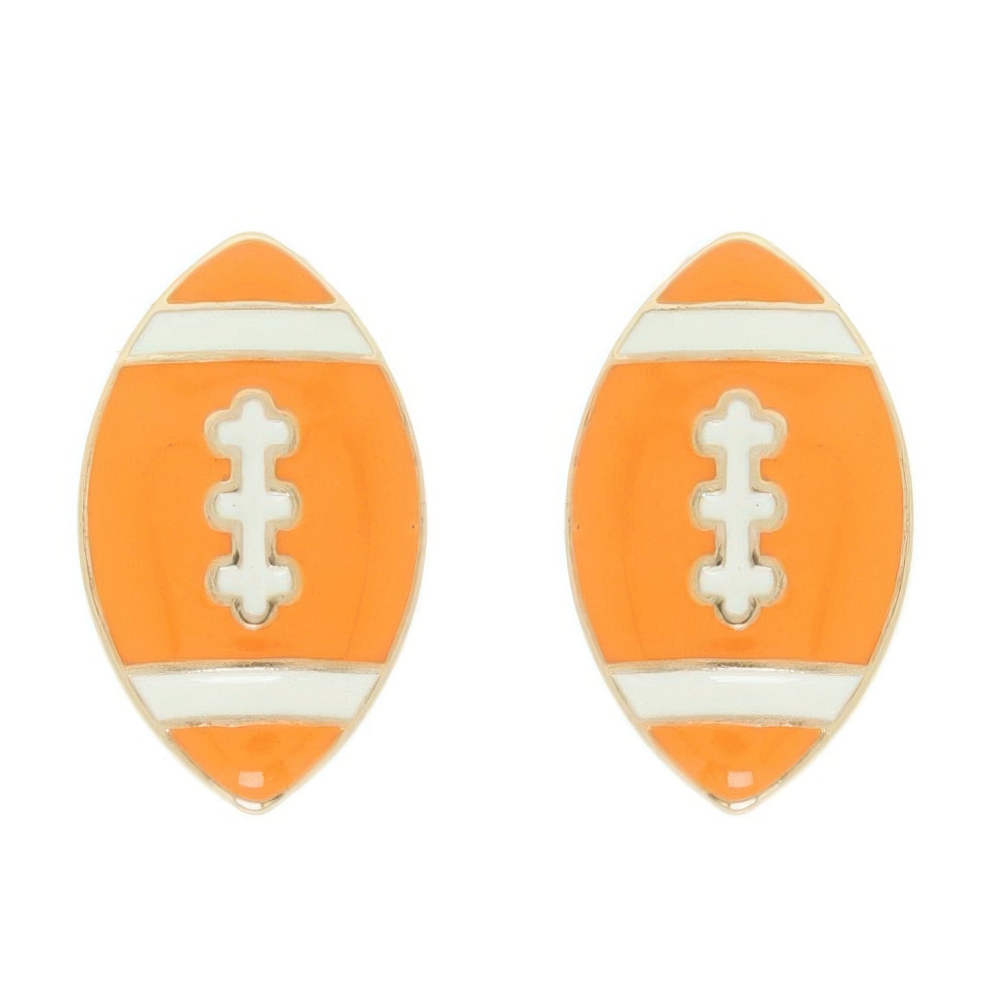 Gameday Football Ball Post Earring