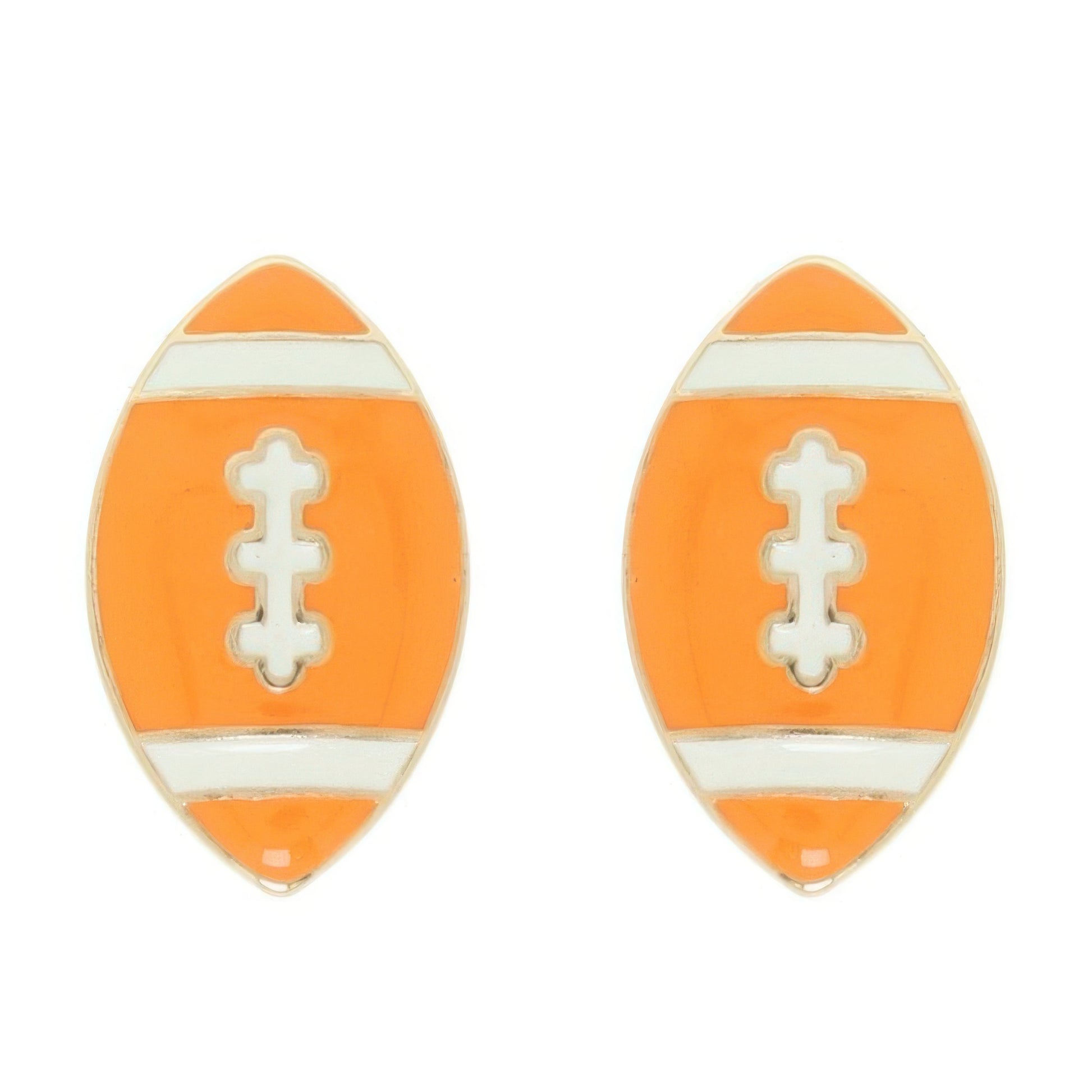 Gameday Football Ball Post Earring