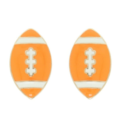 Gameday Football Ball Post Earring
