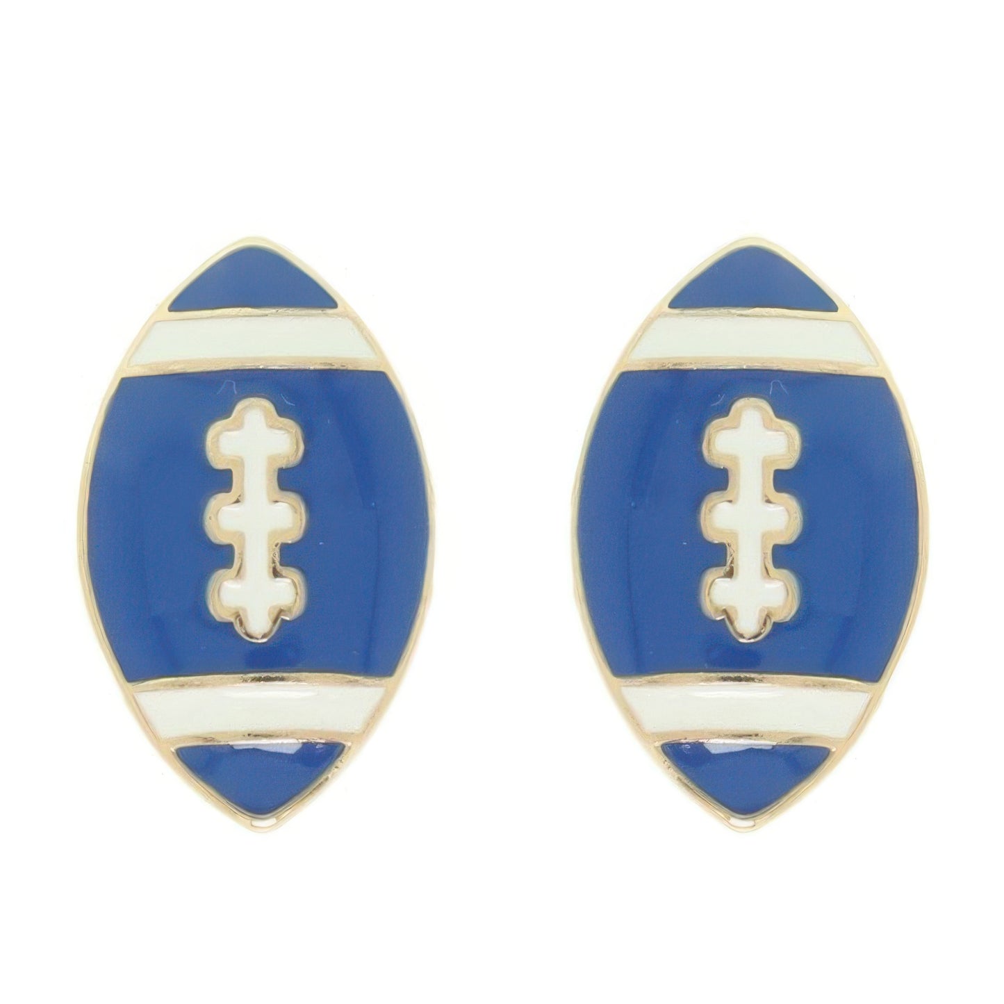 Gameday Football Ball Post Earring