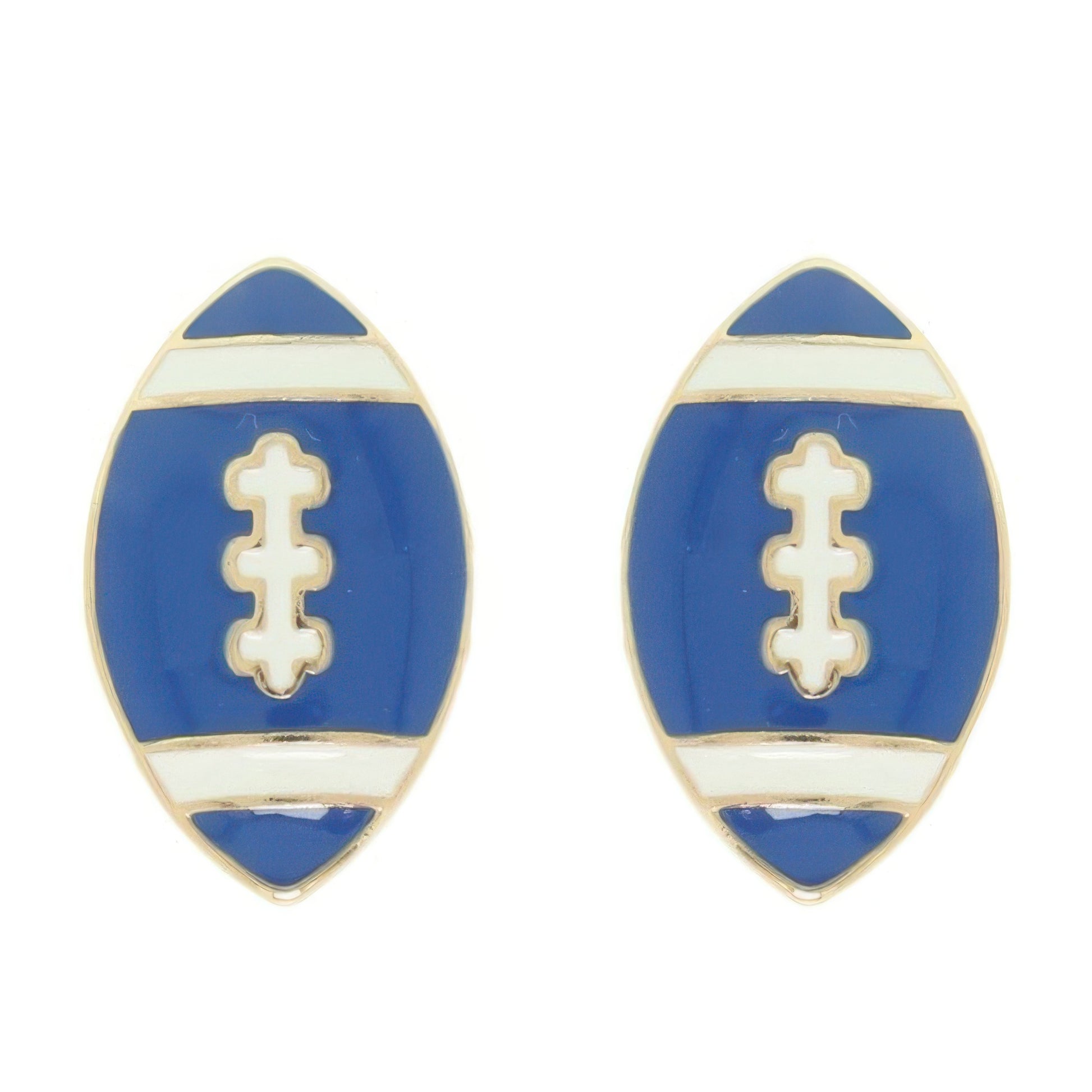 Gameday Football Ball Post Earring