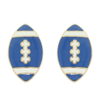 Gameday Football Ball Post Earring