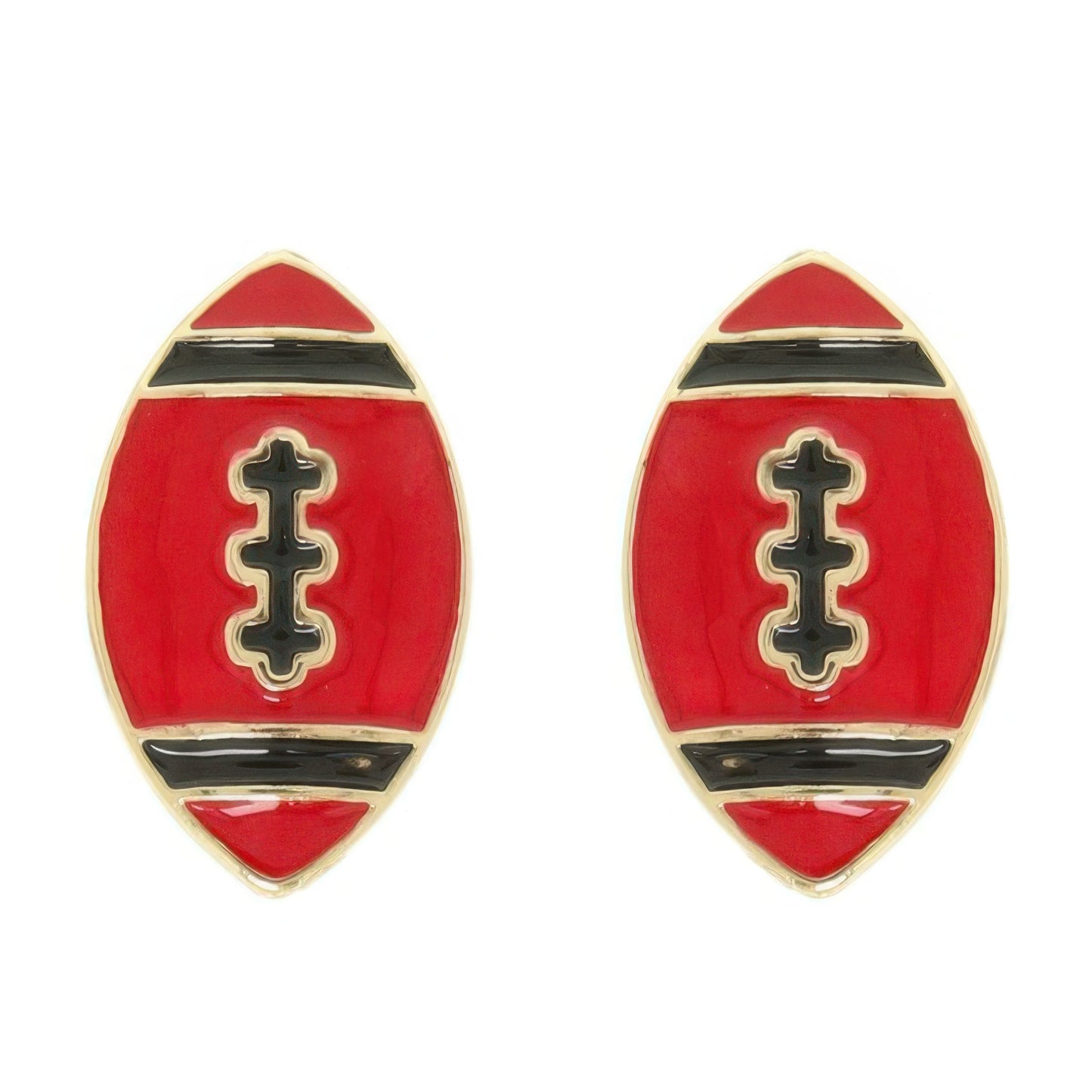 Gameday Football Ball Post Earring