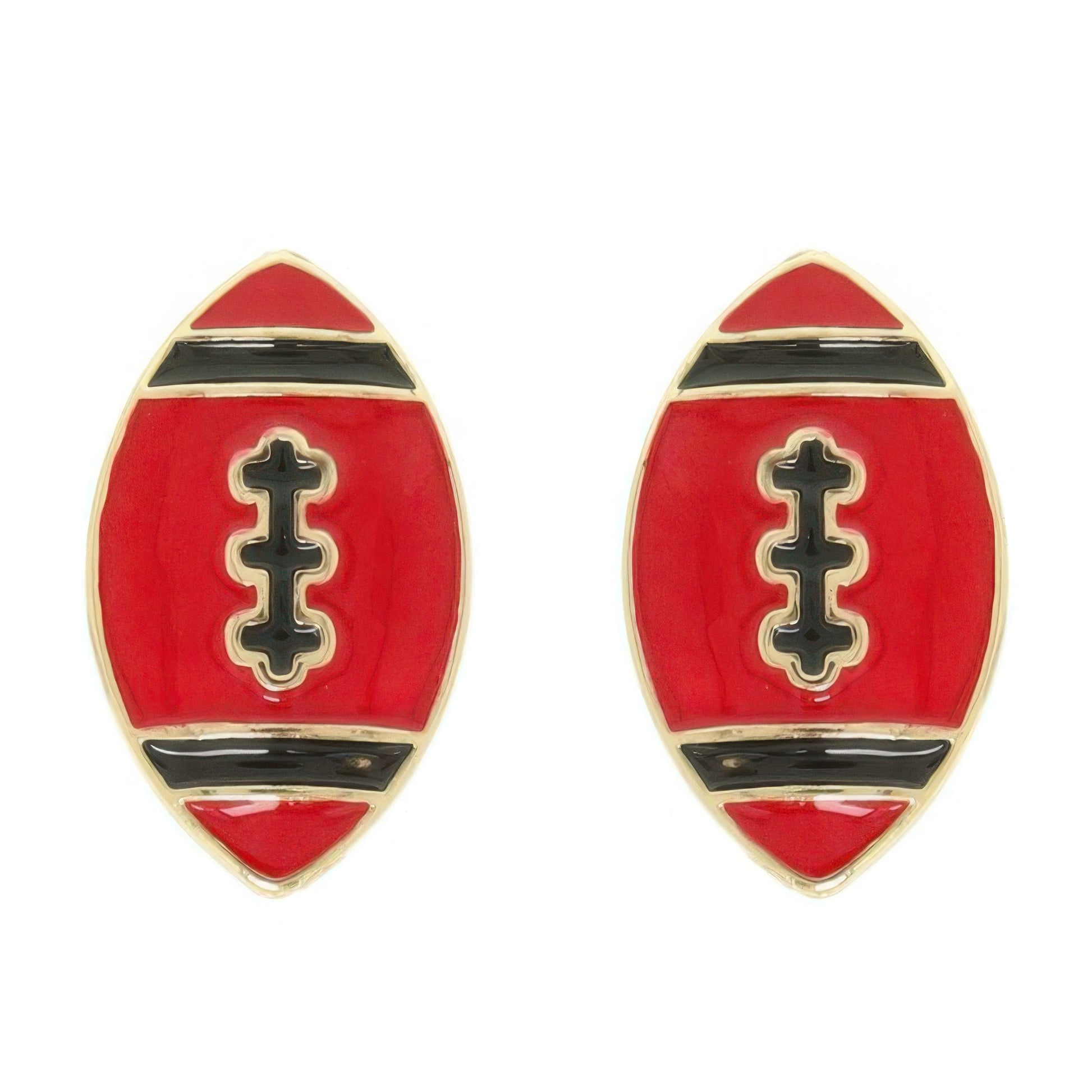 Gameday Football Ball Post Earring
