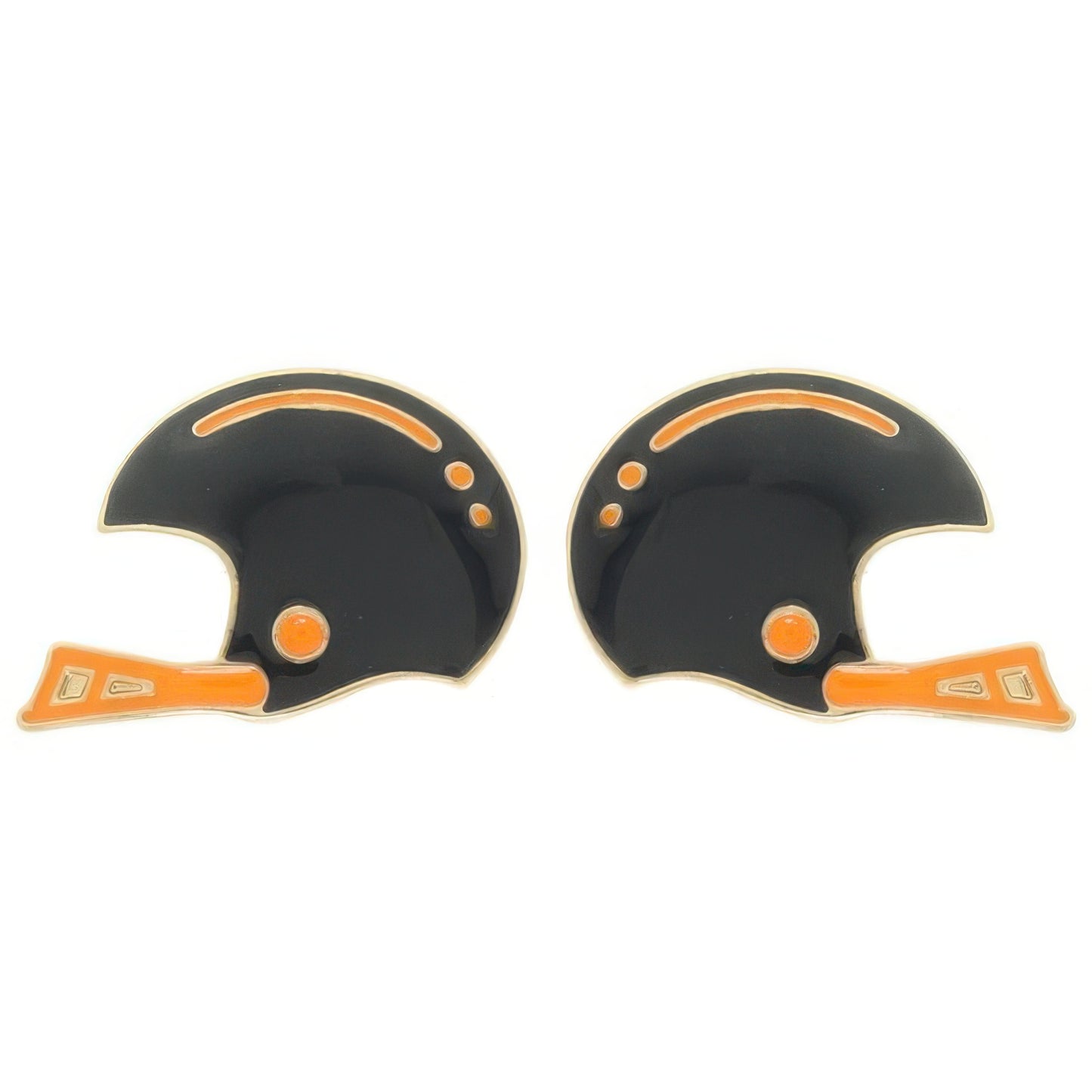 Gameday Football Helmet Stud Earrings