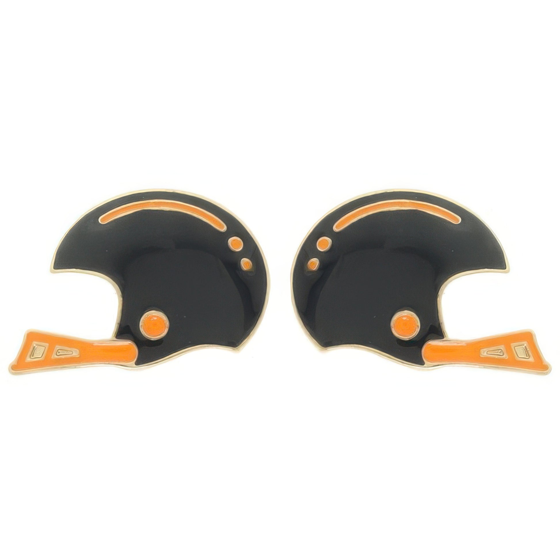 Gameday Football Helmet Stud Earrings