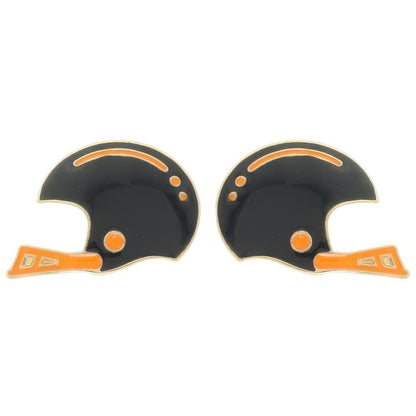 Gameday Football Helmet Stud Earrings