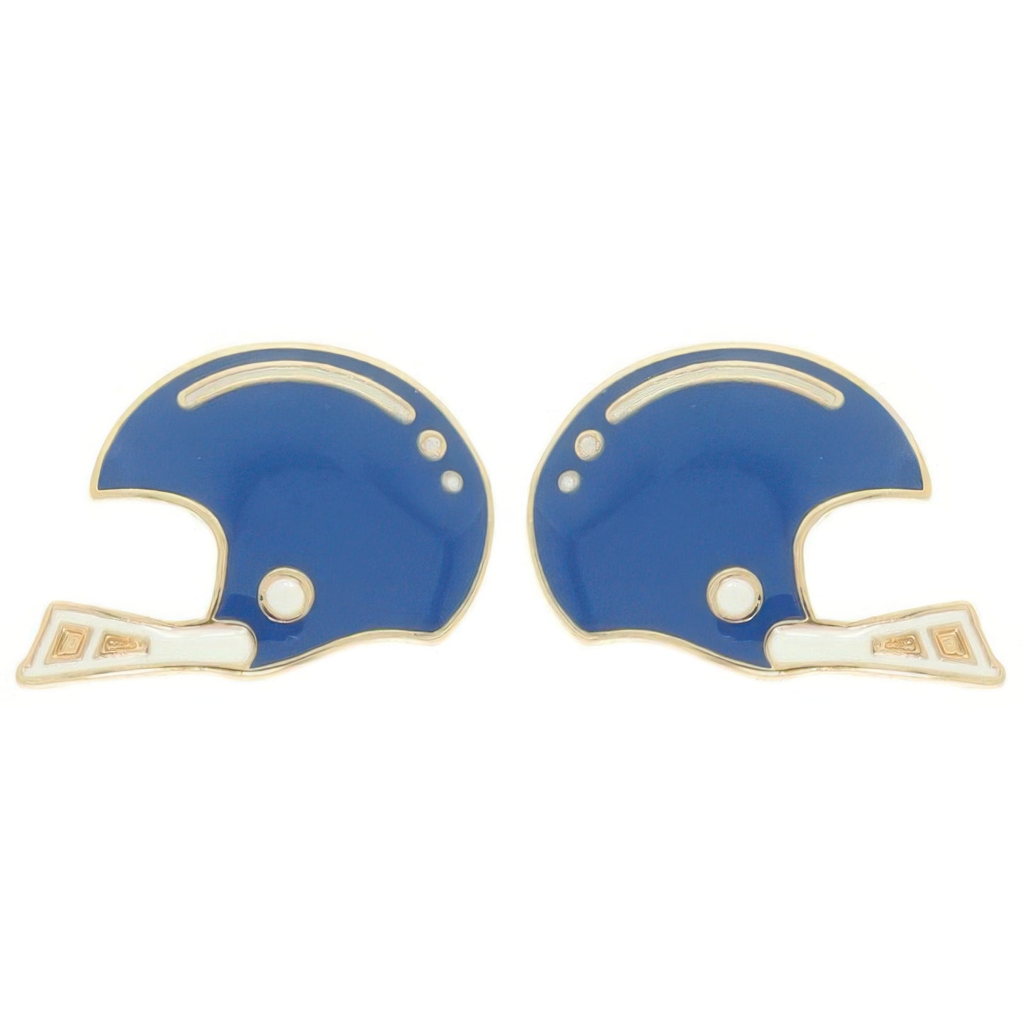 Gameday Football Helmet Stud Earrings