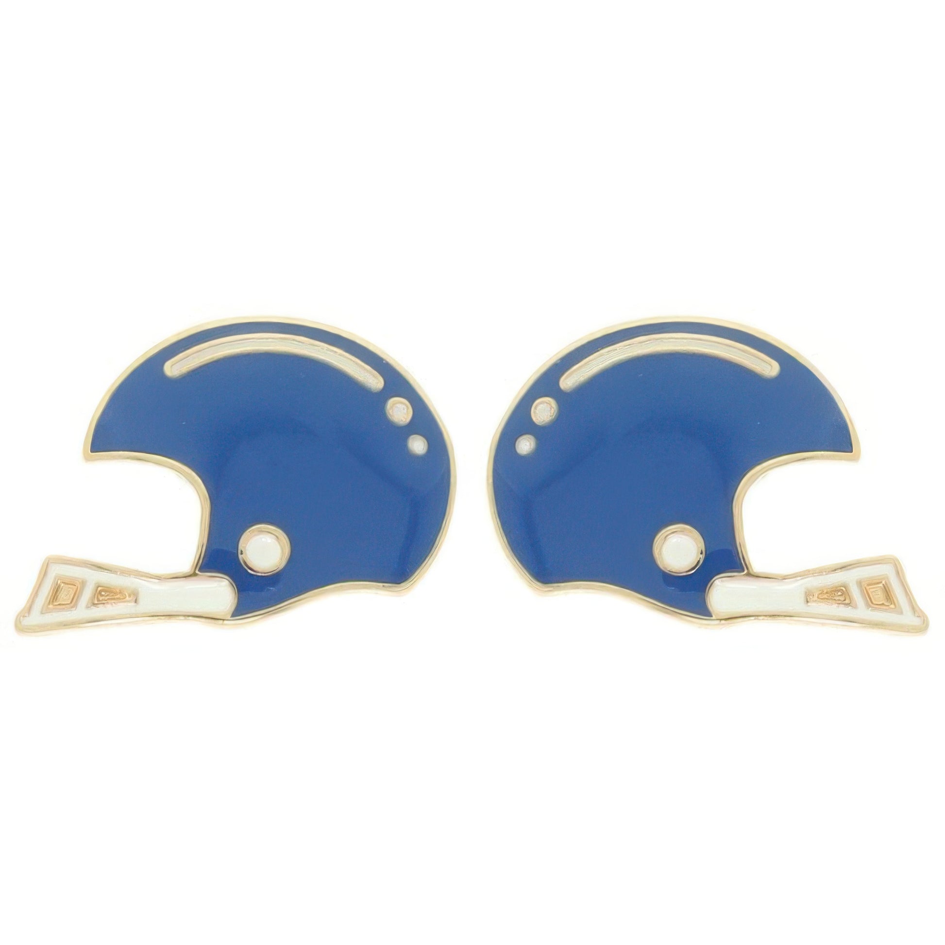 Gameday Football Helmet Stud Earrings