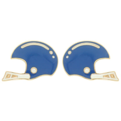 Gameday Football Helmet Stud Earrings
