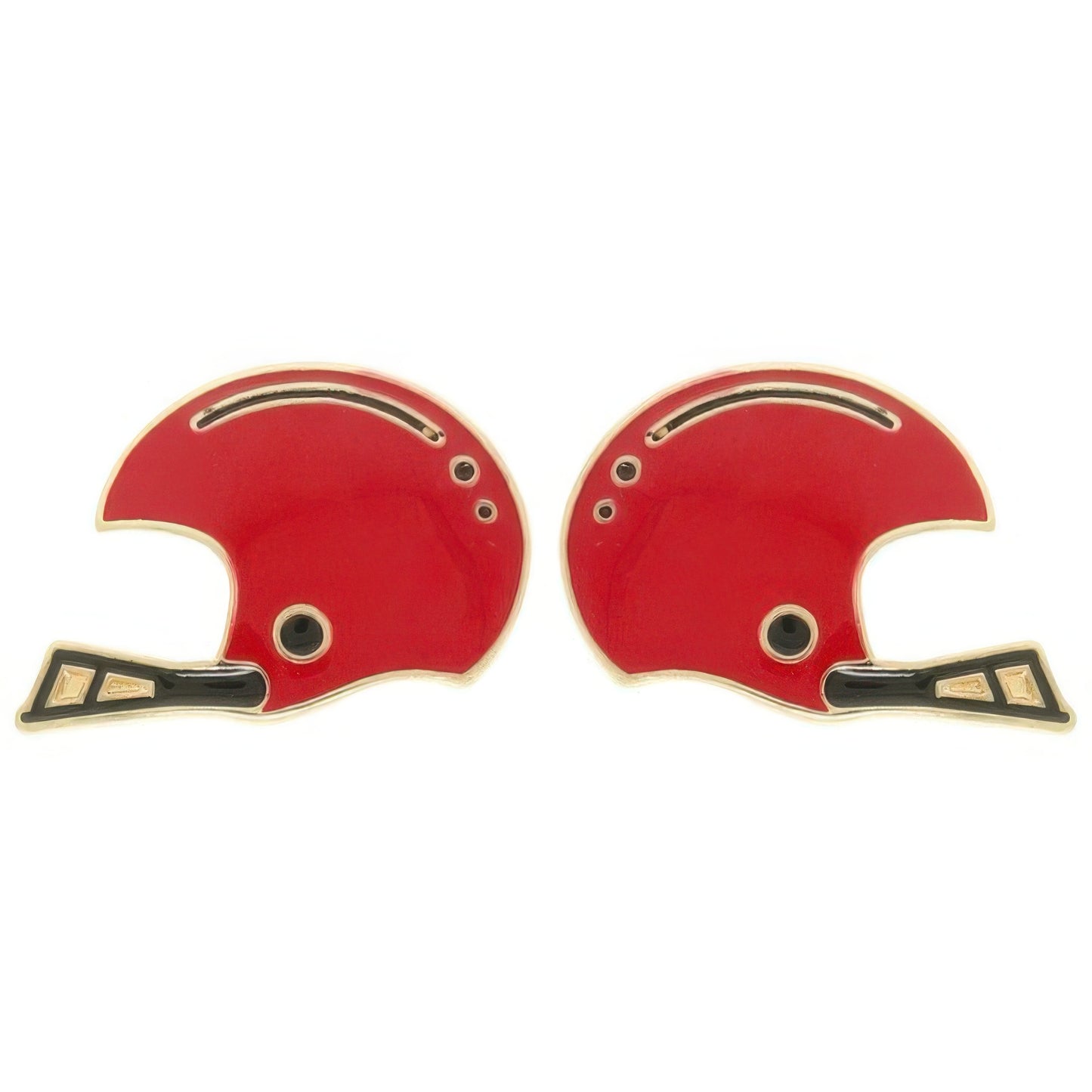 Gameday Football Helmet Stud Earrings