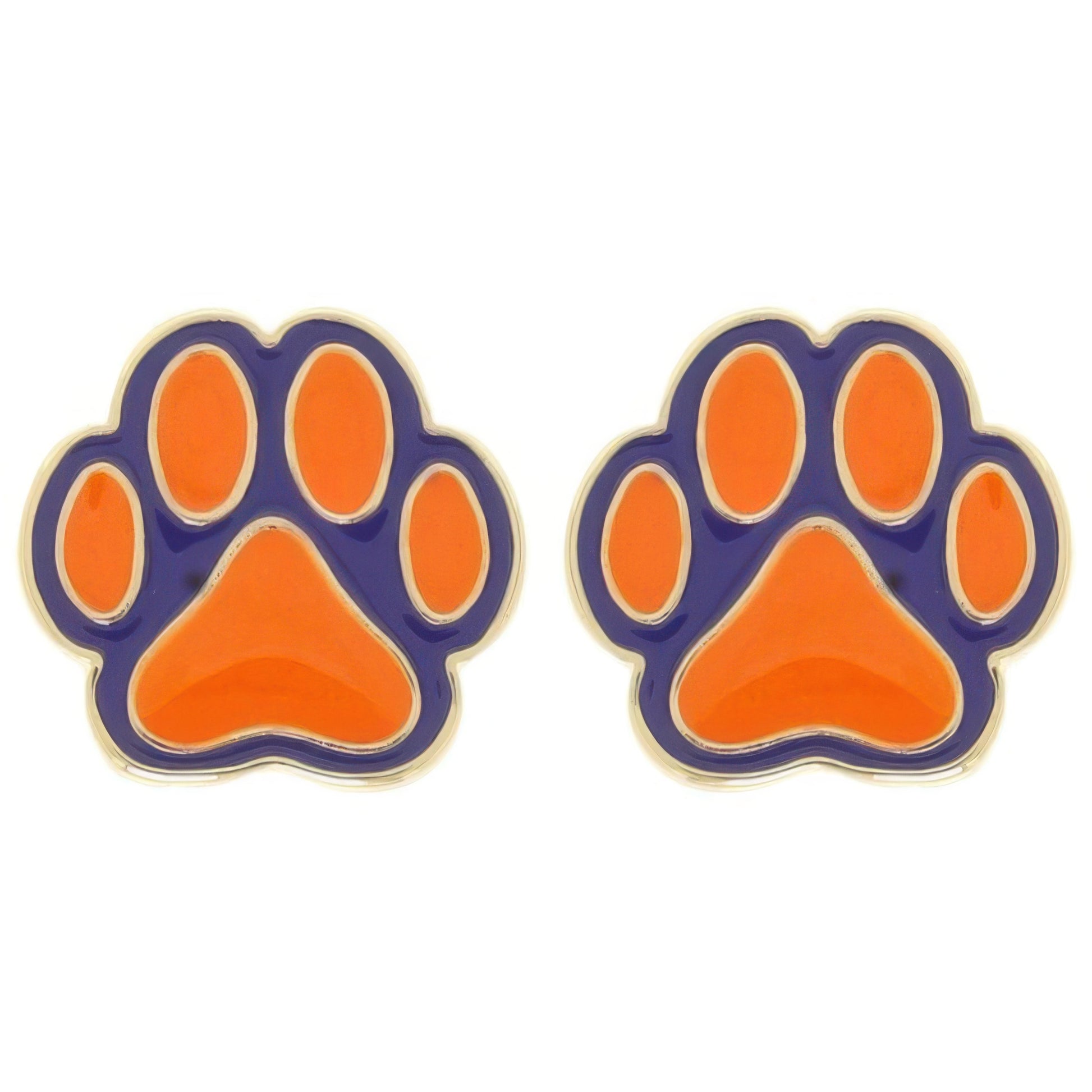 Gameday Paw Stud Earrings