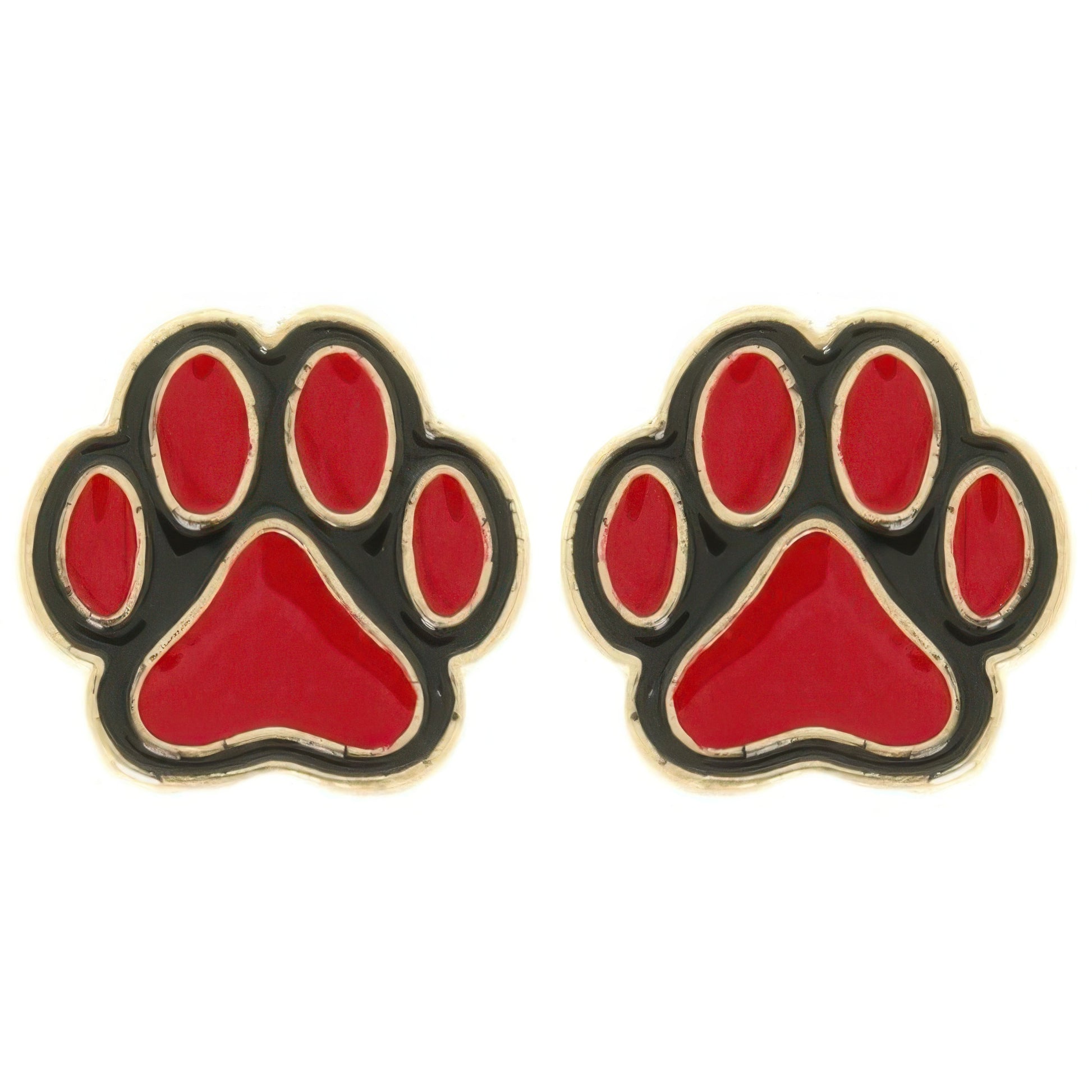 Gameday Paw Stud Earrings