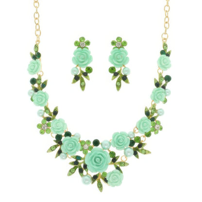 Festoon Theme Necklace Earring Set