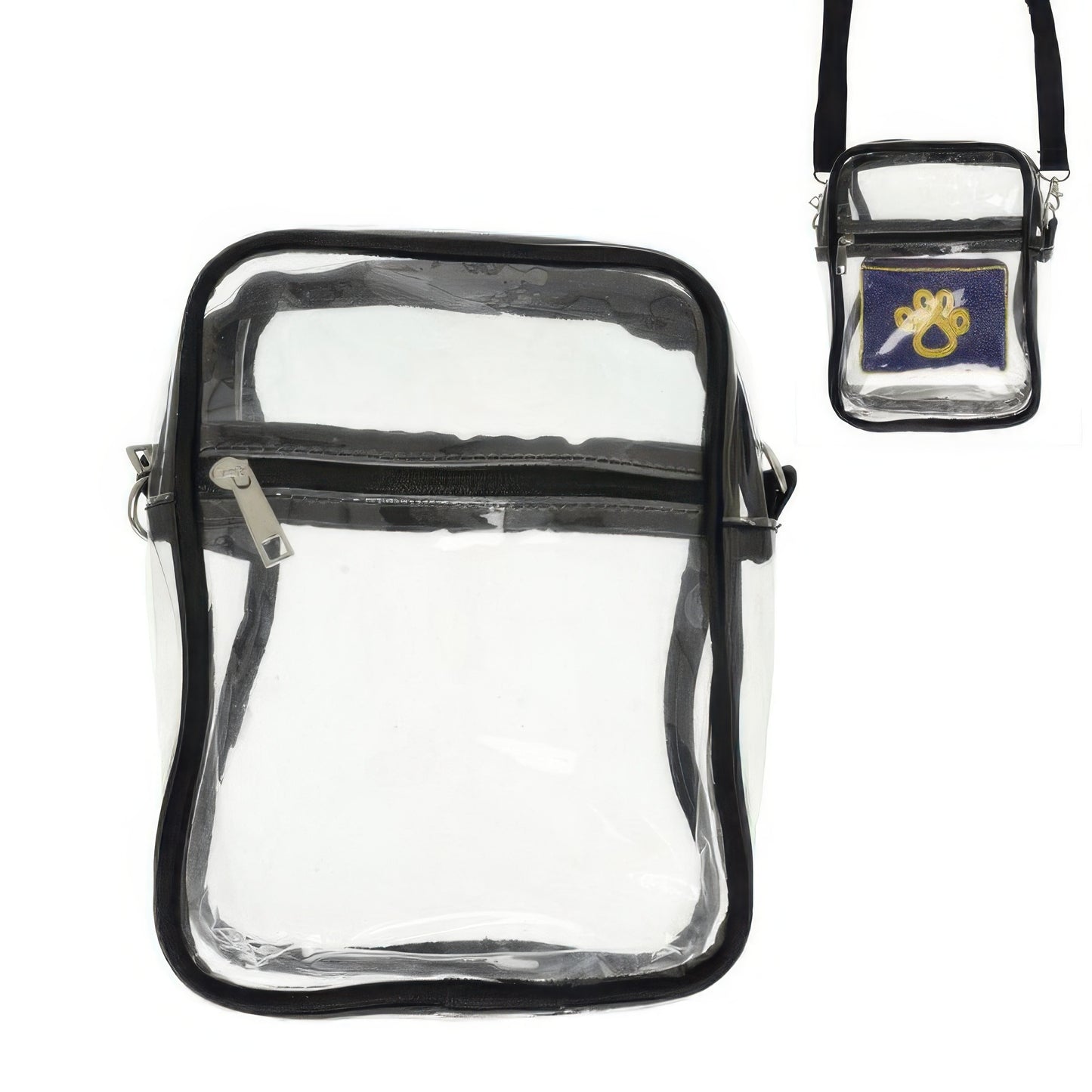 Transparent Stadium Clear Crossbody Bag