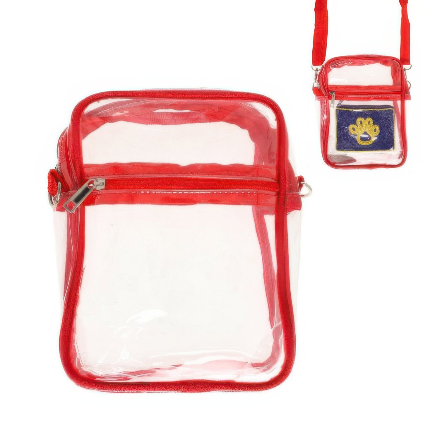 Transparent Stadium Clear Crossbody Bag