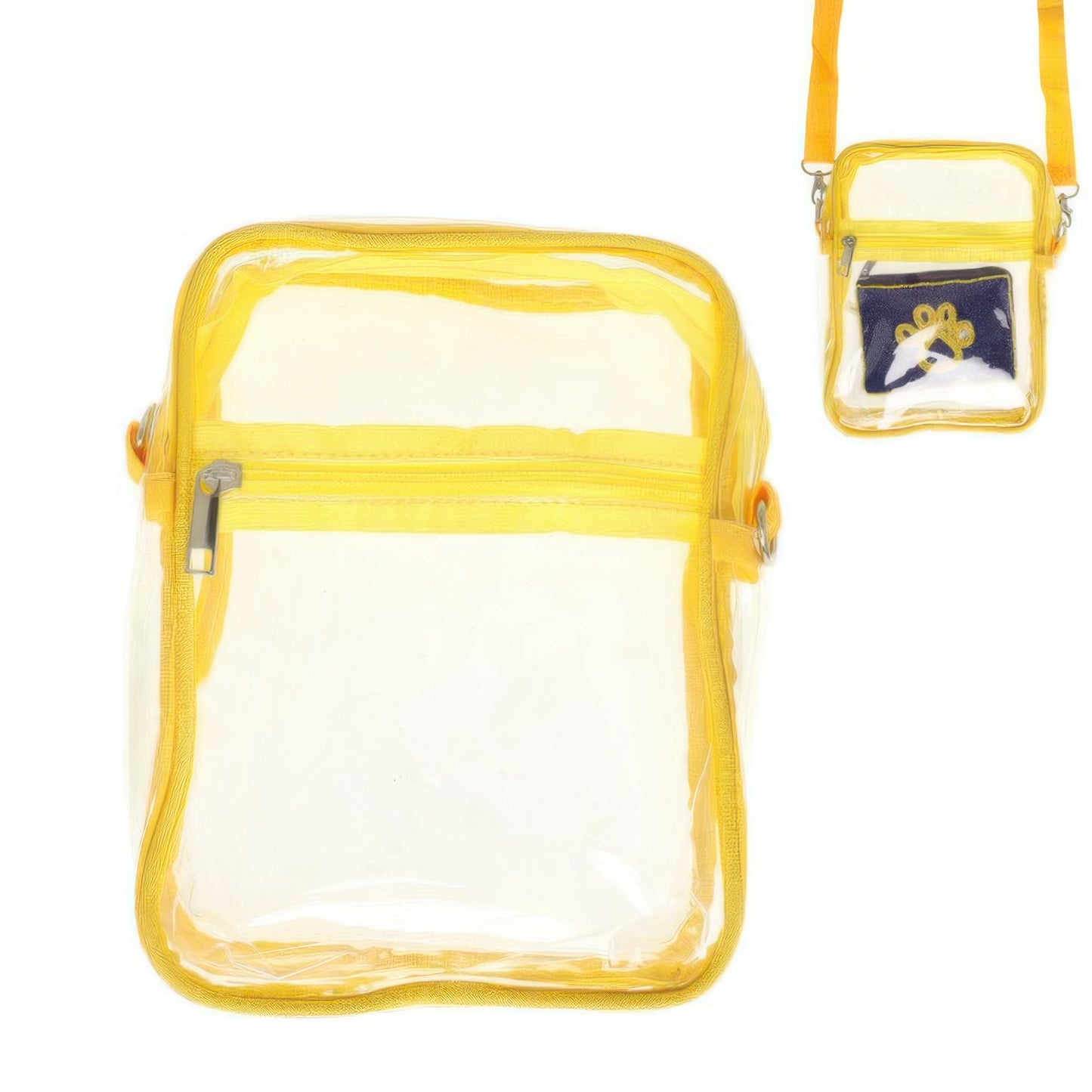 Transparent Stadium Clear Crossbody Bag