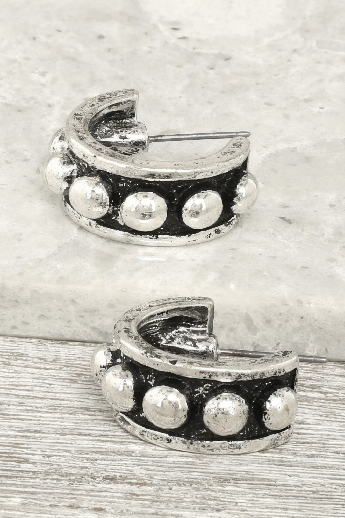 Western Bubble Cuff Earrings