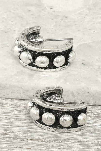 Western Bubble Cuff Earrings