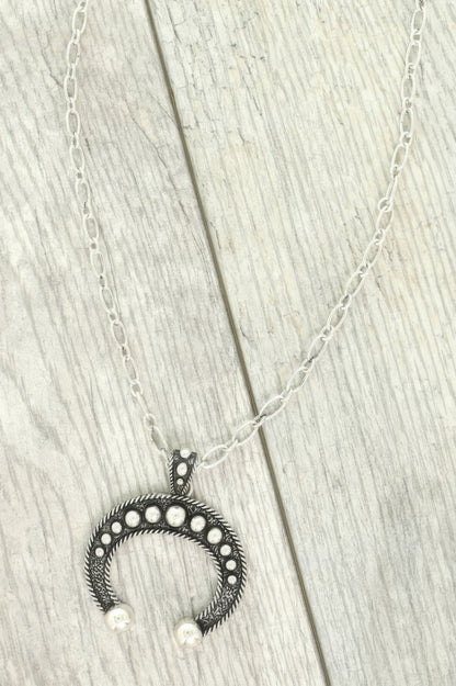 Western Bubble Squash Blossom Pendant Necklace