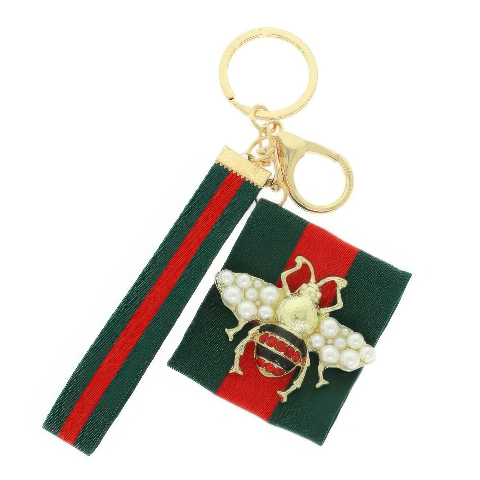 Fashionista Queen Bee Wristlet Keychain