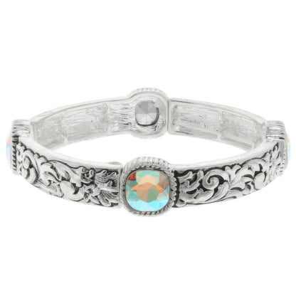 Western Crystal Stretch Bracelet