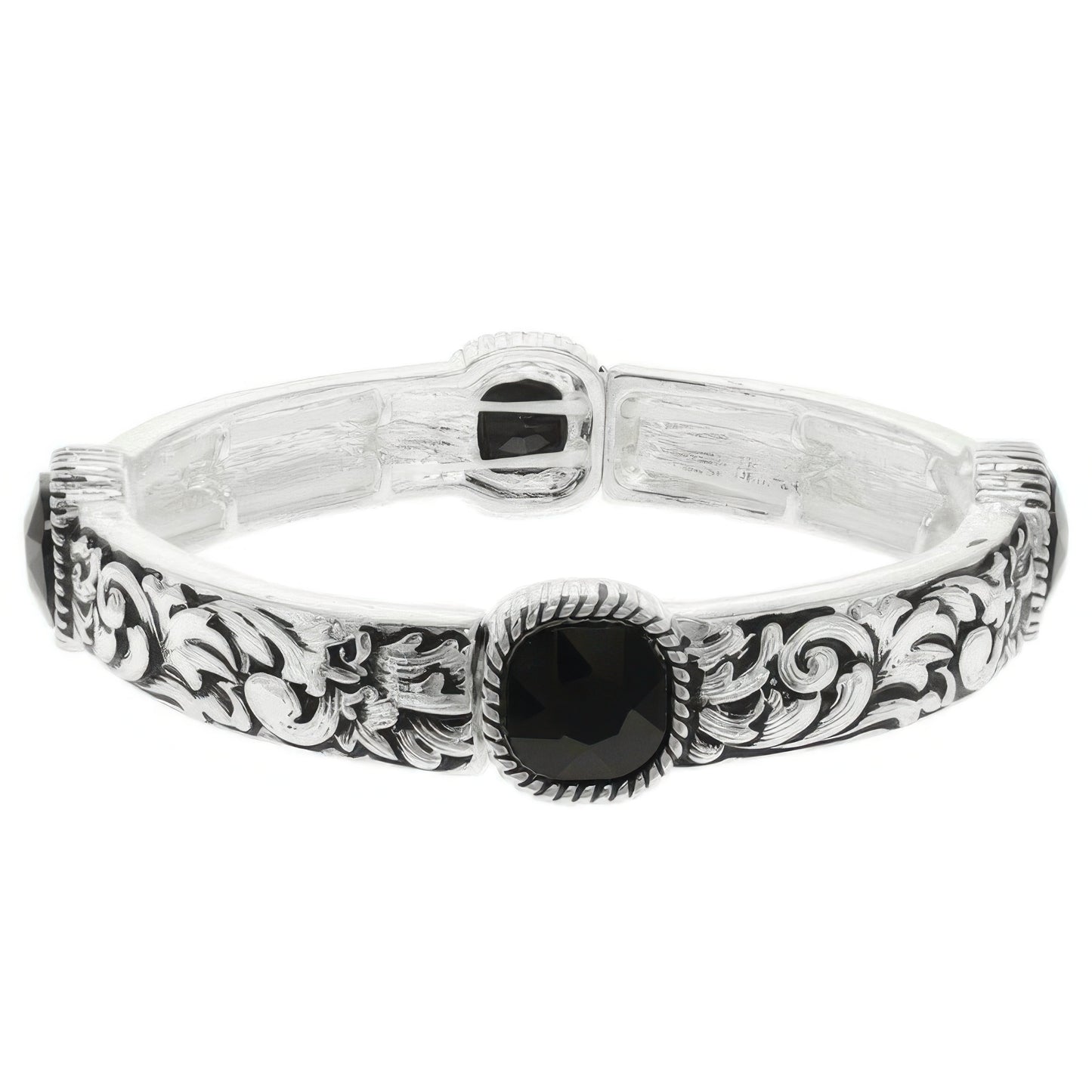 Western Crystal Stretch Bracelet