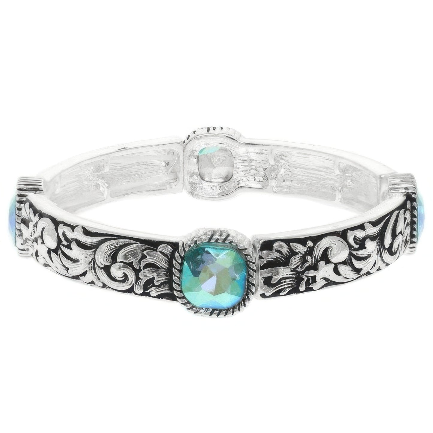 Western Crystal Stretch Bracelet
