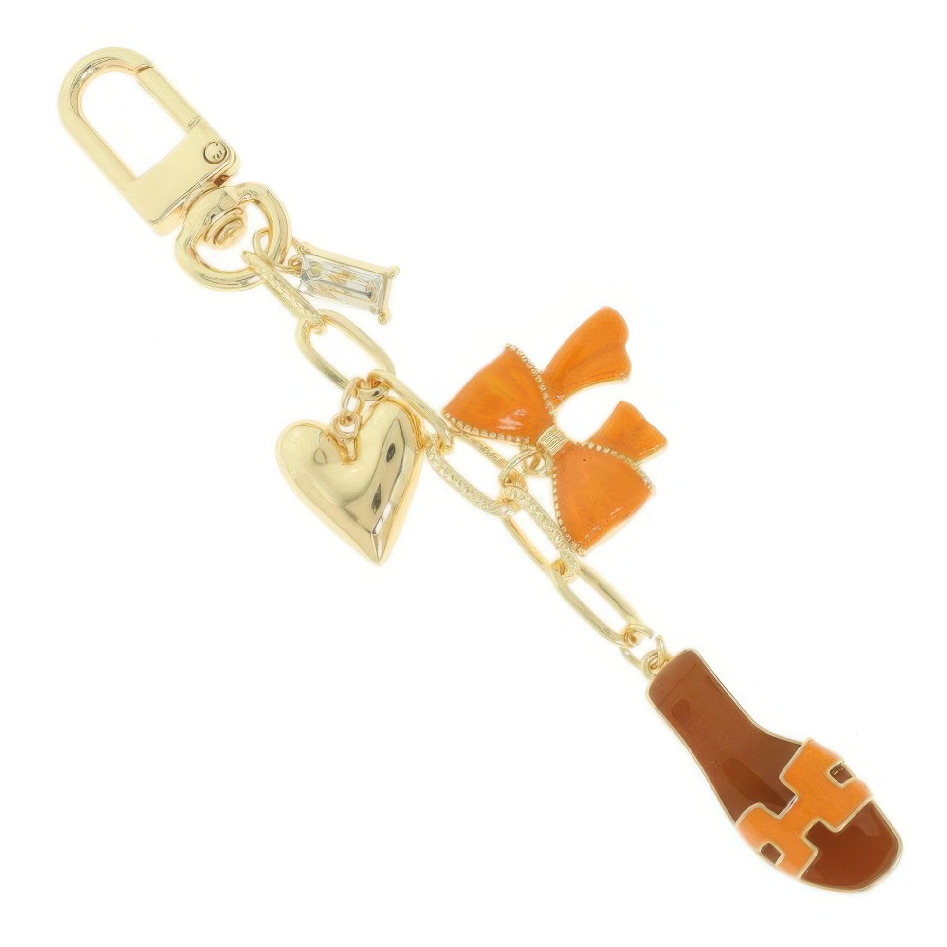 Fashion Flair Theme Bag Charm Keychain