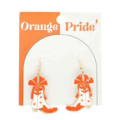 Game Day Cowboy Boots Earrings