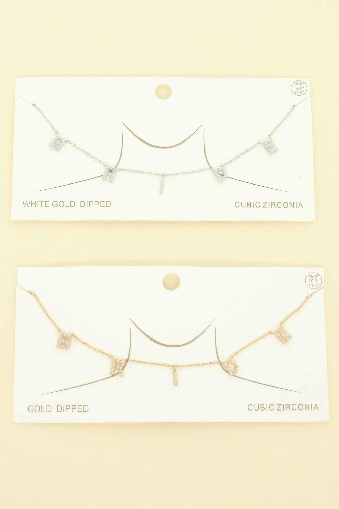 Cz Gold Plated Bride Pendant Necklace