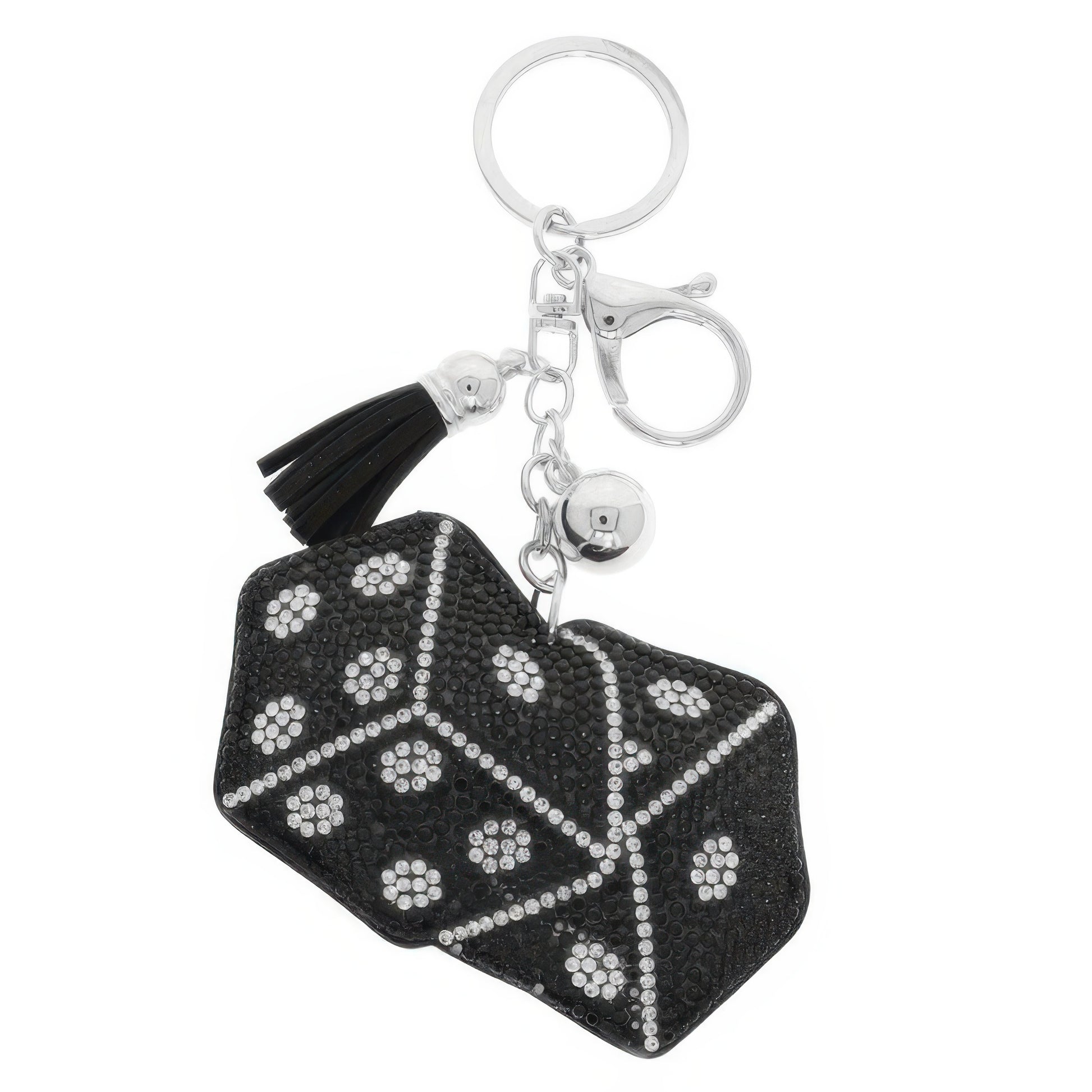 Las Vegas Themed Jeweled Keychain