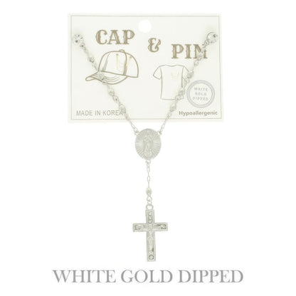 Gold Plated Religious Theme Charm Hat Chain