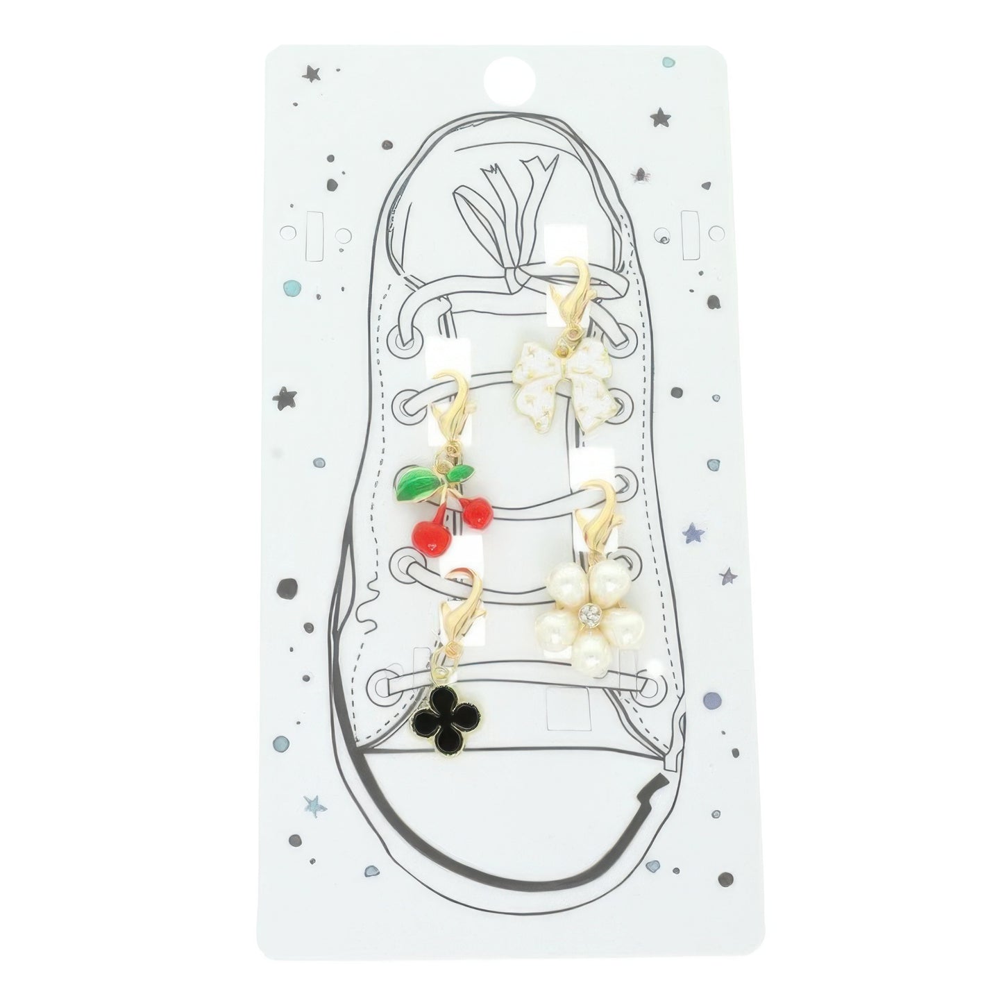 3pc Spring Theme Shoelace Charm Set