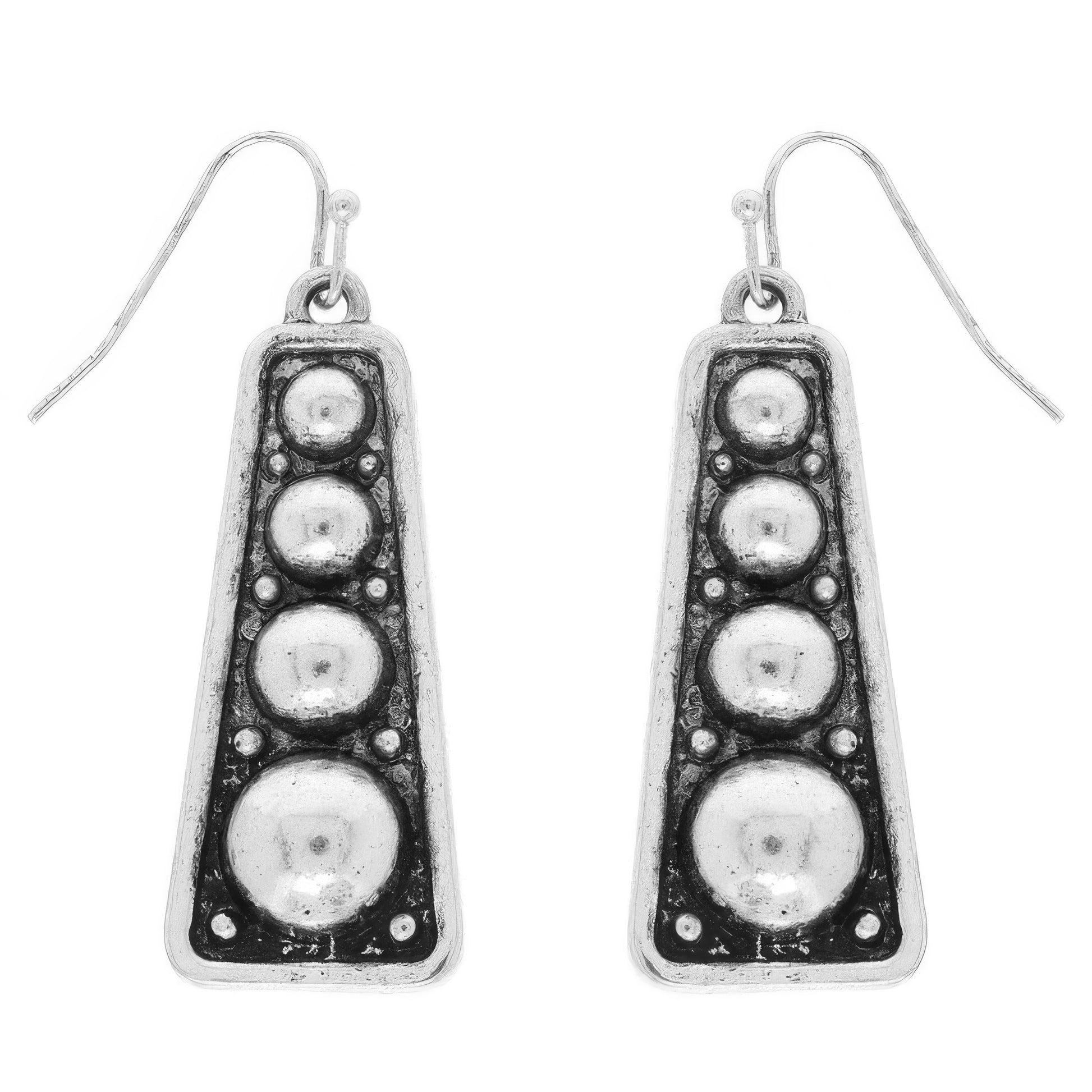 Western Bubble Bar Dangle Earrings