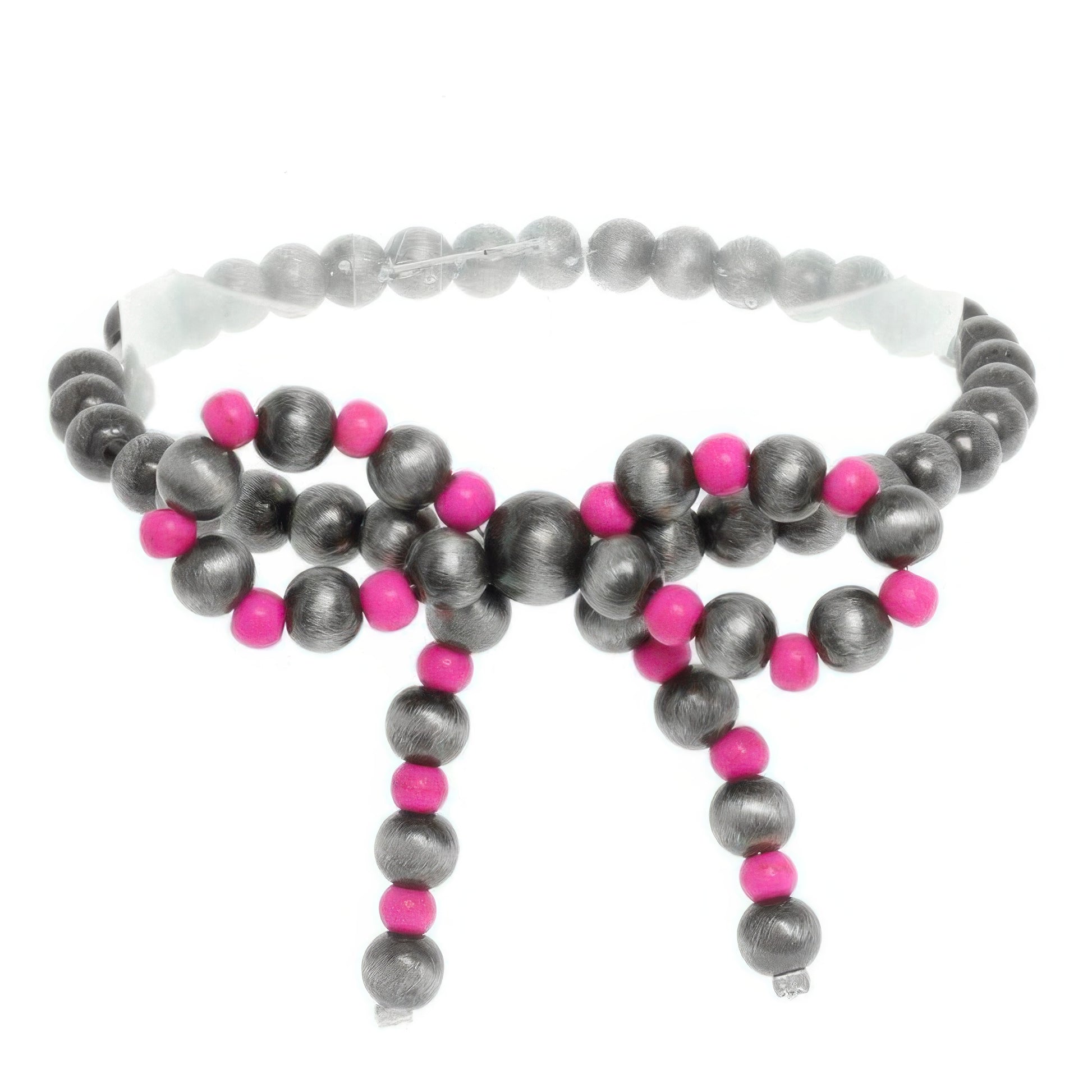 Western Bow Beaded Stretch Bracelet